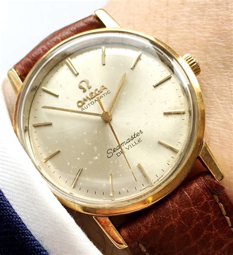 omega seamaster ladies gold